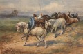 Rounding Up Horses in Italy Enrico Coleman genre